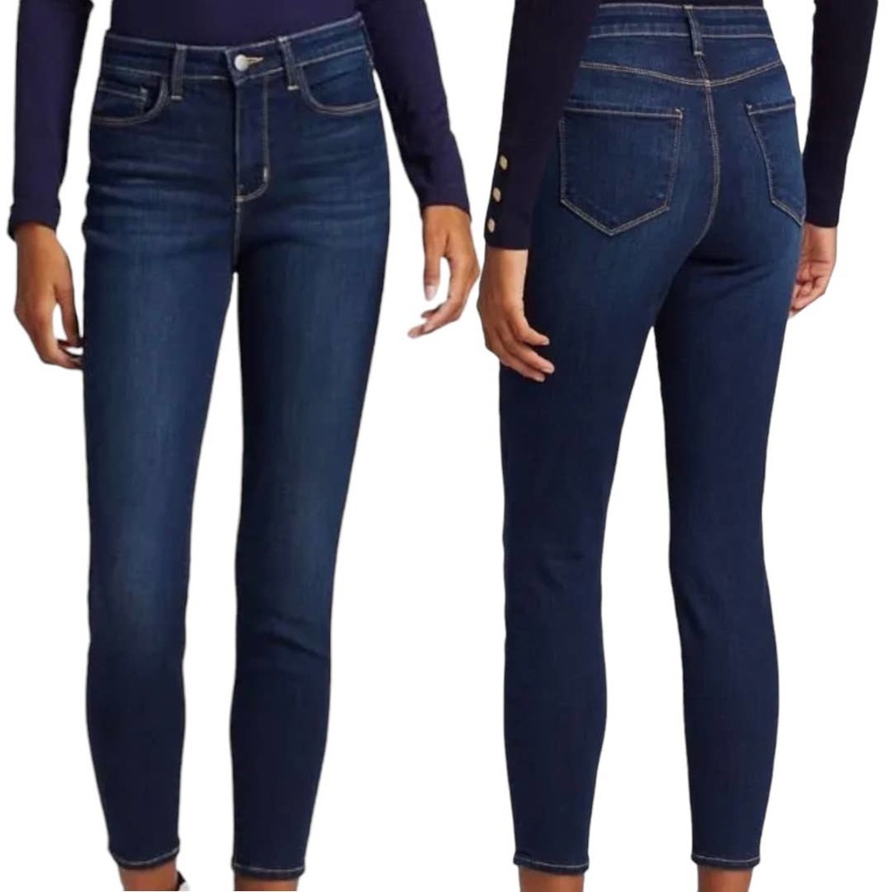 L'AGENCE‎ Jeans Womens 25 Margot Skinny High Rise Denim Venus